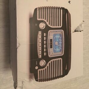 Crosley Corsair Bluetooth Clock Radio and CD Player